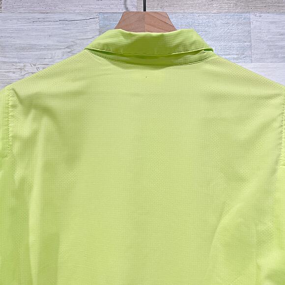 Columbia PFG Tamiami II Long Sleeve Fishing Shirt Neon Green FM7253 Mens XL - Picture 4 of 6